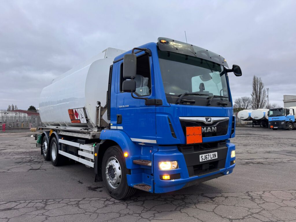 Used MAN TGM26.340 Fuel Tanker Truck | 20000L Capacity | UK Export | Worldwide Shipping Available | Clugston International Trading