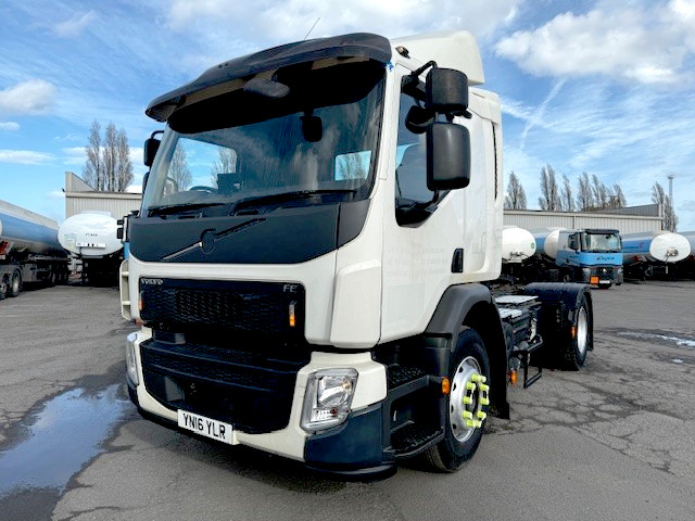 White volvo fe tractor unit, ranked #8 in malta's top trucks, perfect for urban distribution