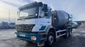 2007 Mercedes-Benz Axor mixer: 6m³ McPhee, 6X4, Euro 4, RHD. Worldwide shipping available. Call or WhatsApp Paul on: +44 7712 6674458