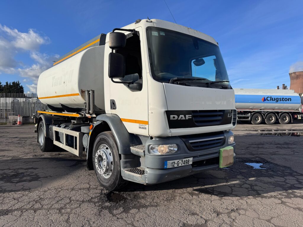 2012 DAF LF55.220 Fuel Tanker Rigid Truck (12,500 Litre) with Euro 5 Engine | Features 4 Compartments (2,500/1,500/3,500/5,000L), Alpeco Digital Metering System | Call or WhatsApp Paul on +44 7712 674458 for a Quote with Shipping to Any Worldwide Port