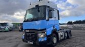 2016 Renault T480 6x2 tractor unit with 635k km. Euro 6, automatic transmission, long MOT. 13L engine, full comfort spec. Available for worldwide shipping from the UK. For further details, call or WhatsApp Paul on +44 7712 674458.