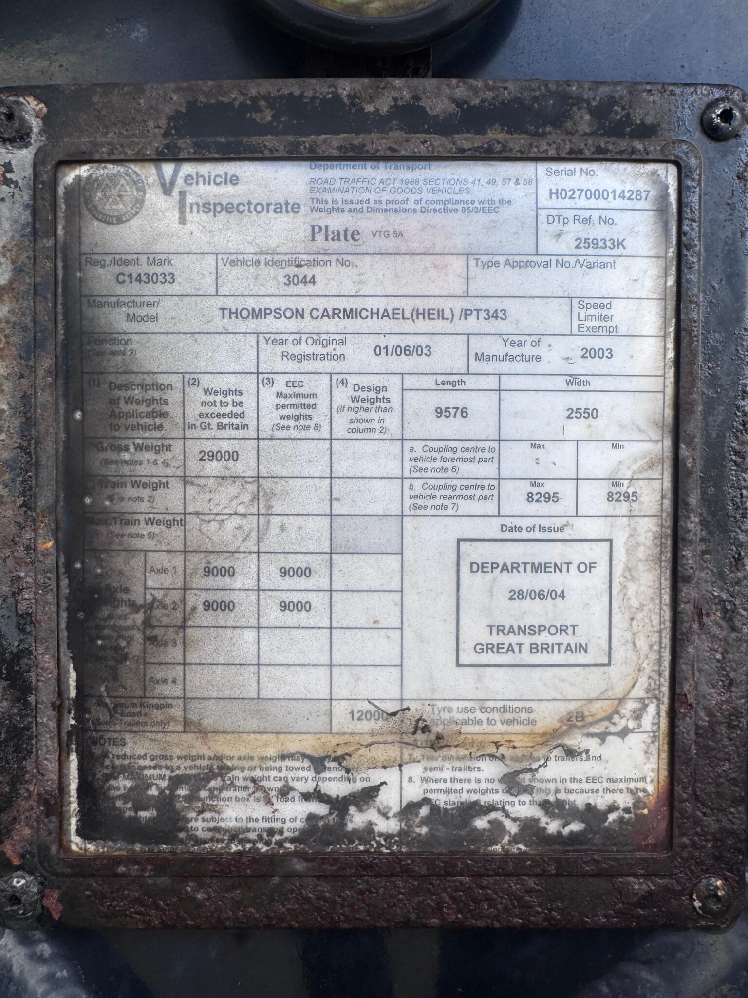 2003 Heil Urban Fuel Tanker