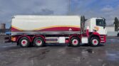 For Sale: 2016 DAF CF410 8×2 fuel tanker truck, 25,000L capacity with 5 compartments, auto gearbox, digital metering system & 426K km. Worldwide shipping available. Call or WhatsApp Paul on: +44 7712 674458