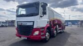 For Sale: 2018 DAF CF410 8x4 fuel tanker truck with 25,000L capacity, 5 compartments, Euro 6, 349K km & RHD. Worldwide shipping available. Call or WhatsApp Paul on: +44 7712 674458