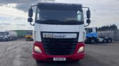 For Sale: 2018 DAF CF410 8x4 fuel tanker truck with 25,000L capacity, 5 compartments, Euro 6, 349K km & RHD. Worldwide shipping available. Call or WhatsApp Paul on: +44 7712 674458