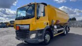 For sale: 2017 DAF CF330 6x2 Euro 6 fuel tanker truck, 19,000 litre aluminium tank with 5 compartments, manual gearbox, Alpeco digital metering system, 266,100 km. Worldwide shipping available. Call or WhatsApp Paul on: +44 7712 674458