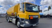 For sale: 2017 DAF CF330 6x2 Euro 6 fuel tanker truck, 19,000 litre aluminium tank with 5 compartments, manual gearbox, Alpeco digital metering system, 266,100 km. Worldwide shipping available. Call or WhatsApp Paul on: +44 7712 674458
