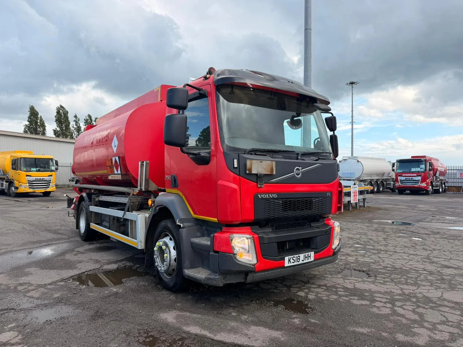2018 Volvo FL250 4x2 fuel tanker for sale from the UK